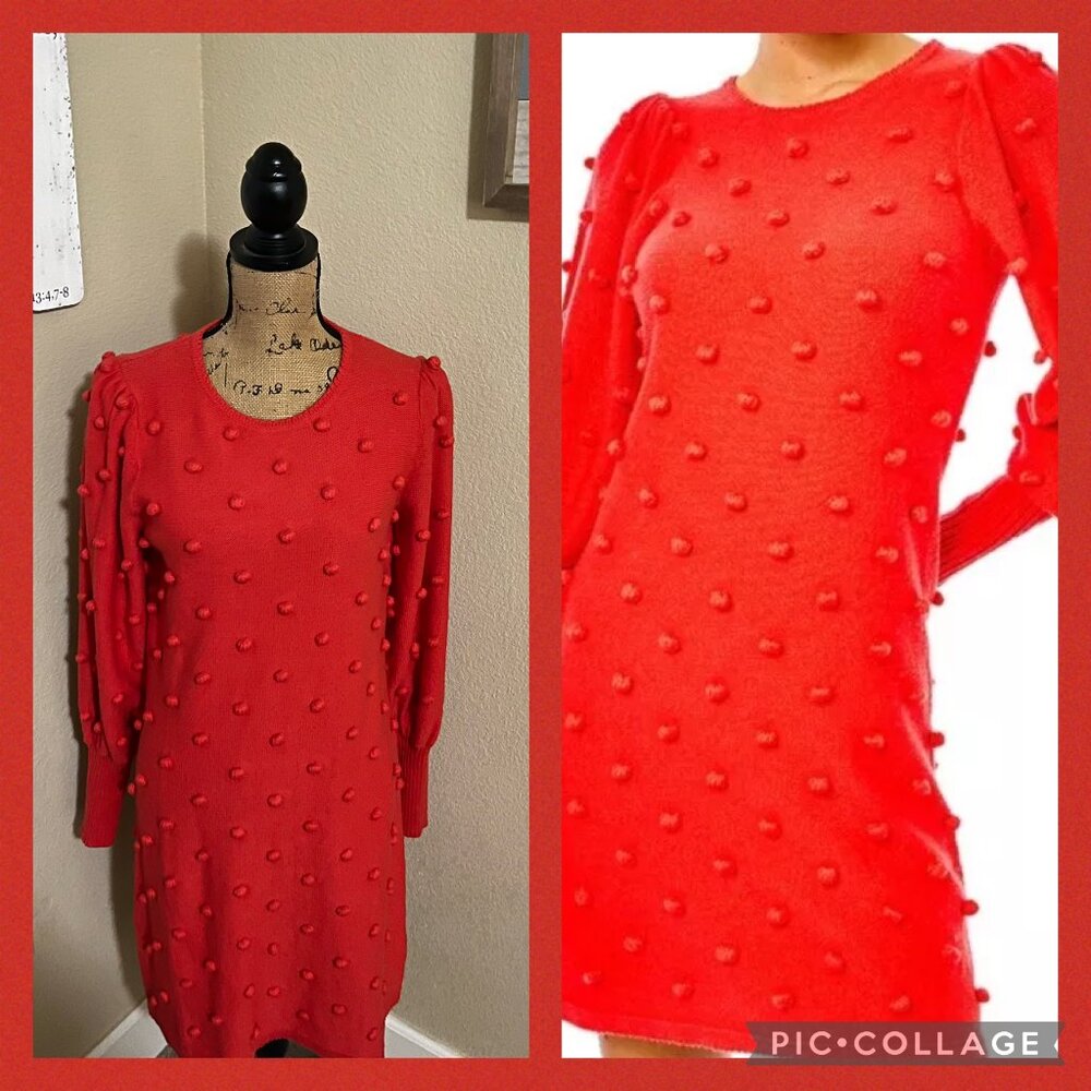 Lilly Pulitzer Kippa sweater dress ruby red